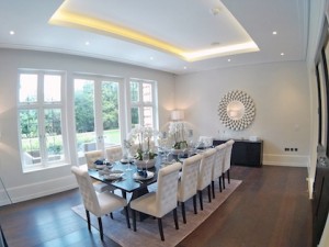 dining room redecoration.