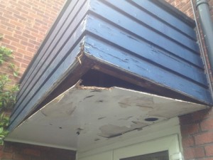 old leaky porch.